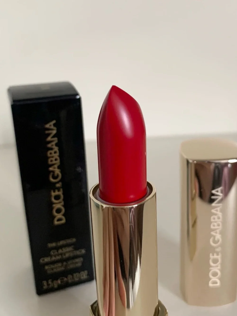Dolce & Gabbana Devil red lipstick